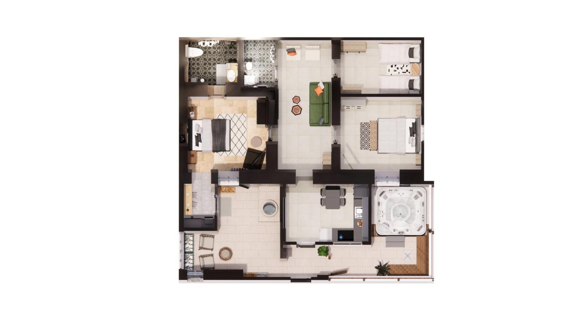 Mamilla View- Suites & Apt Hotel Jerusalém Quarto foto